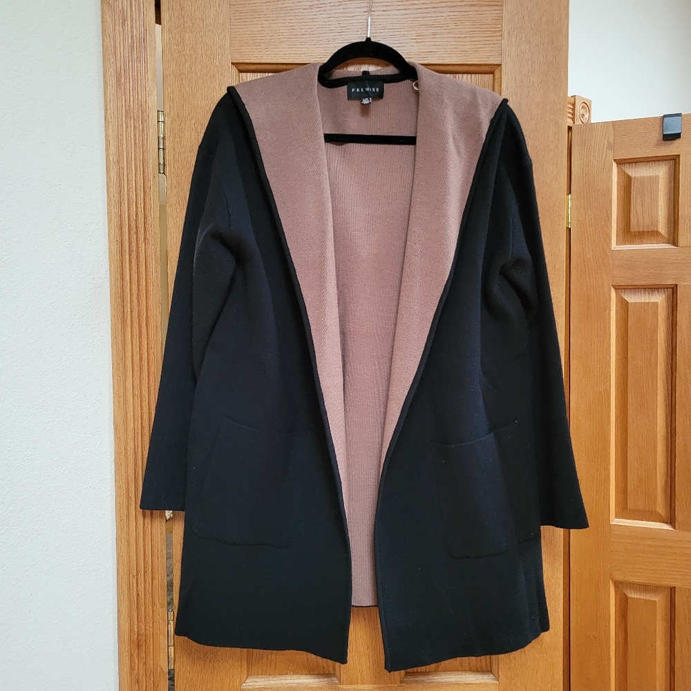 Premise Long Hooded Sweater